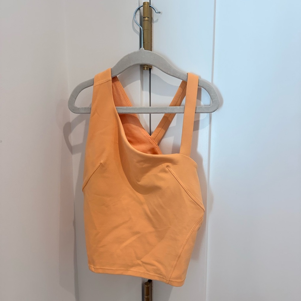 lululemon athletica Peach Orange Tank Top